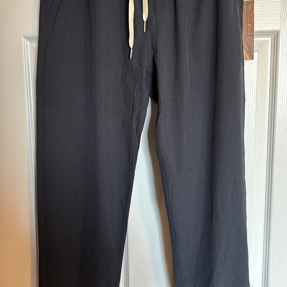 Fair Harbor One Pant NWT men’s blue lined slim straight track pants size medium - Picture 2 of 11
